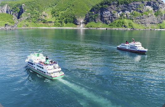 Shiretoko Sightseeing Ship Aurora/Summer