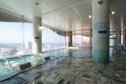 知床第一ホテルの天然翡翠の大浴場