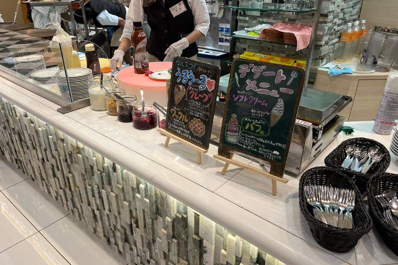 スイーツバイキング