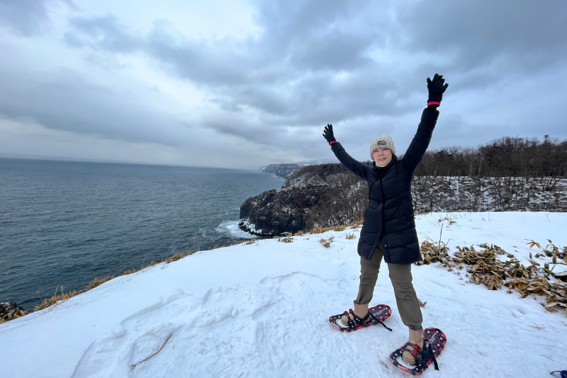 道東冬の服装２