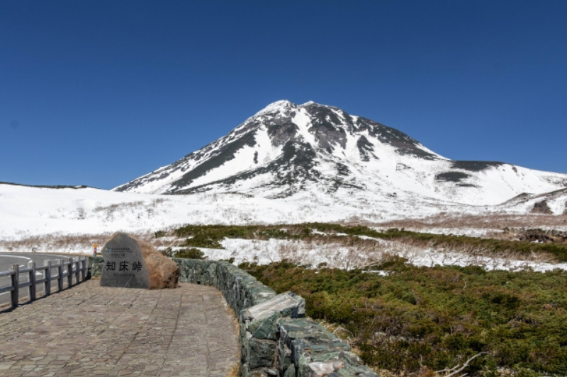 ゴールデンウィークの知床横断道路